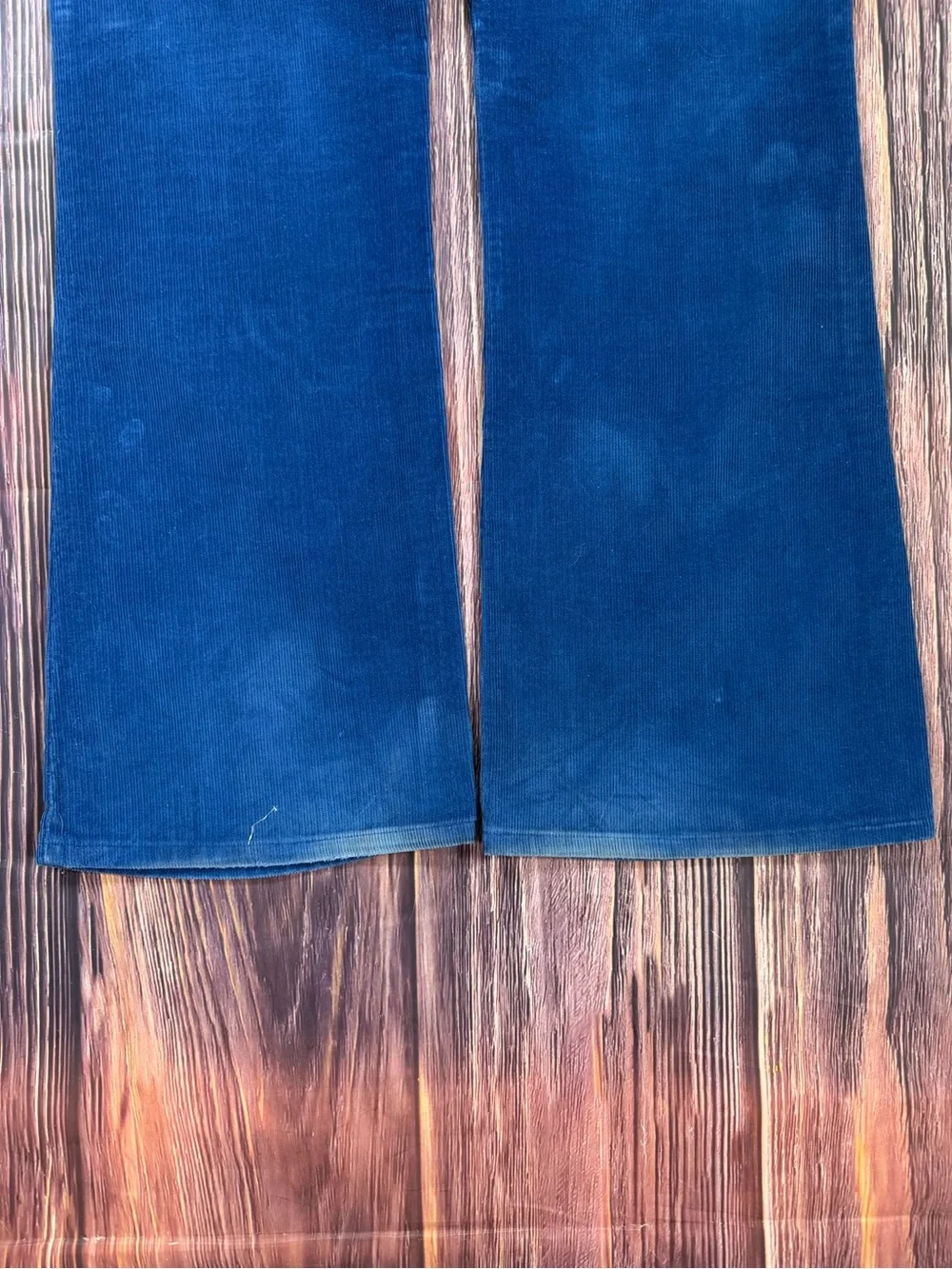 Vintage Levis 646 Corduroy Pants Mens 36x34 White Tab Bell‎ Bottom flared 70s